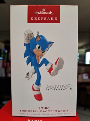 2022 Hallmark Keepsake Ornament  Sonic the Hedgehog 2: SONIC Christmas Tree  NIB
