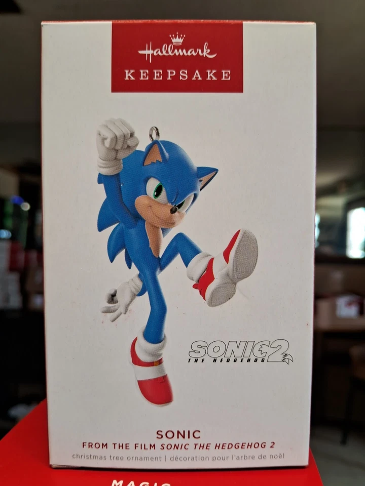 2022 Hallmark Keepsake Ornament Sonic the Hedgehog 2: SONIC Christmas Tree NIB