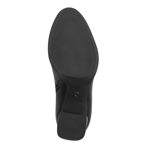 Botas De Mujer Vegan De Cuero Ecológico Negras Con Tacón Medio De 7,5 Cm TAMARIS - Imagen 5 de 5