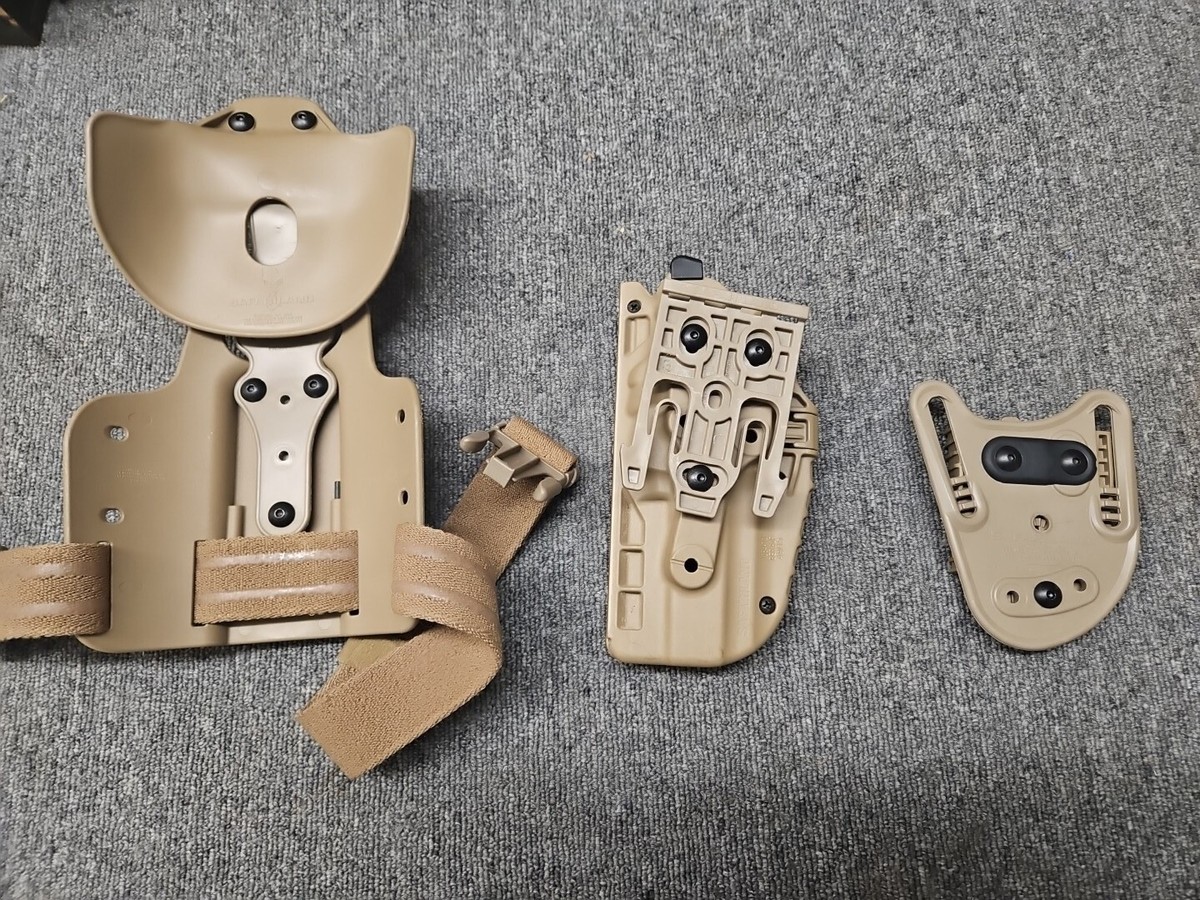 Safariland 1054-73 Beretta 92 F Holster Right-Hand Tan Thigh And