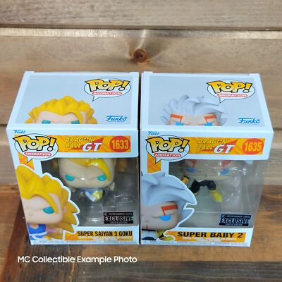 Dragon Ball GT Super Saiyan 3 Goku & Baby Funko Pop Vinyl
