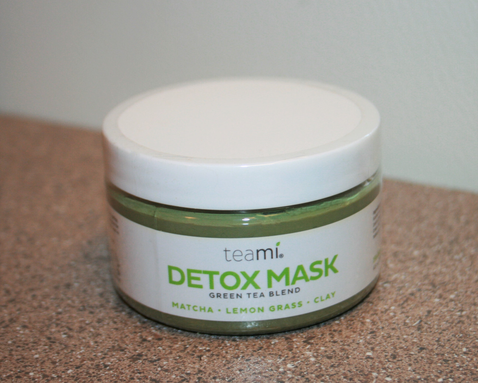 Teami Green Tea Blend Detox Face Mask 6.5 oz Full Size Matcha, Lemon Grass, Clay eBay