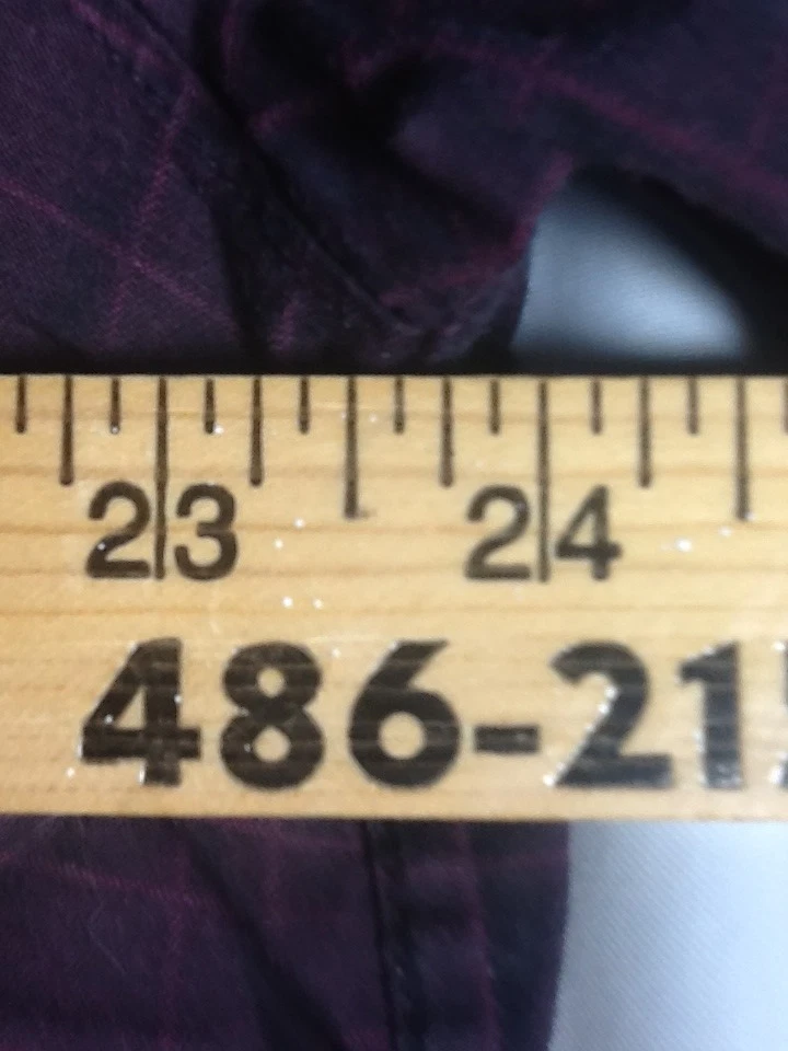 St231 Brandini клетчатый пуговицах платье рубашка большой L - Изображение 4 из 4