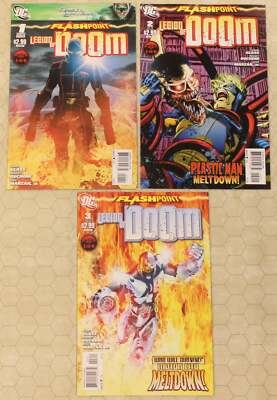 FLASHPOINT LEGION OF DOOM #1 - 3 (2011) Complete VF+ Set (DC Comics lot) !