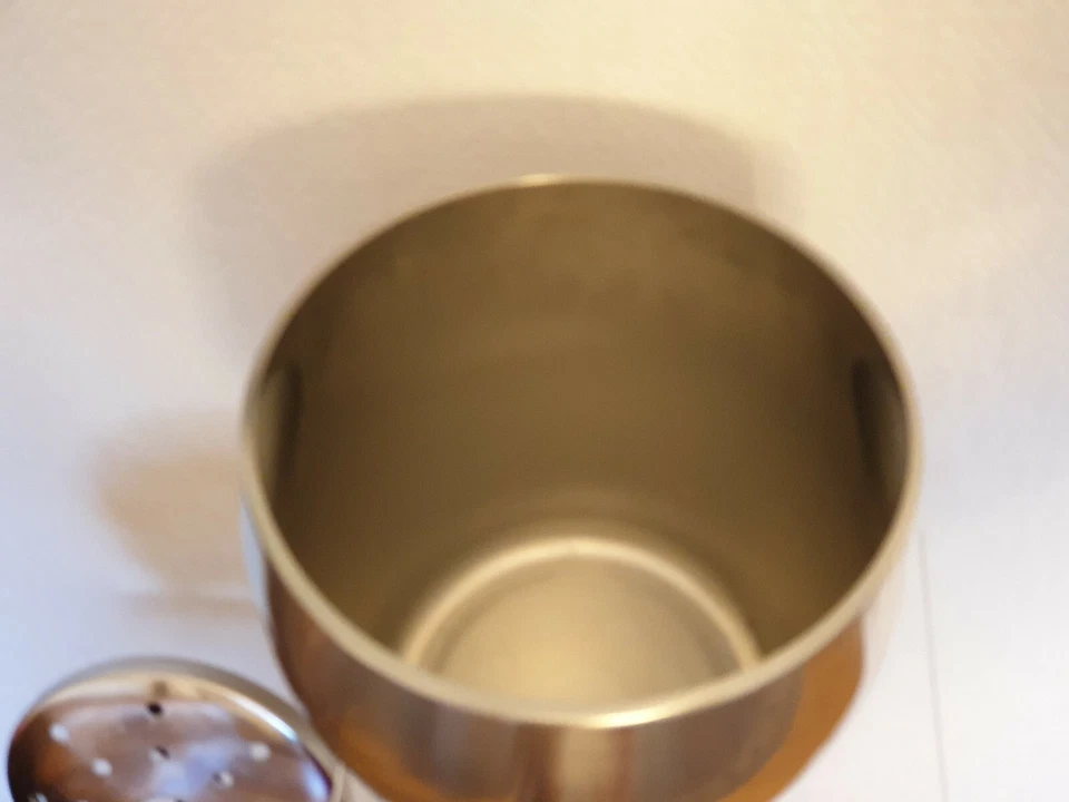 Sceau à Champagne ALESSI Design Massoni & Mazzeri  Vintage Inox 18/10  Italie - Photo 4/4