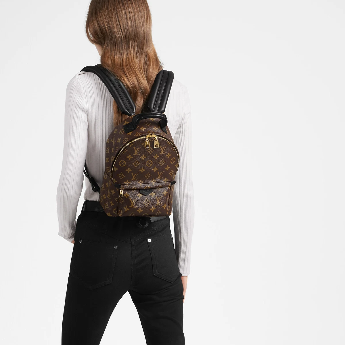 Louis Vuitton Vintage - Monogram Palm Springs MM Backpack - Brown - Canvas  and Leather Backpack - Luxury High Quality - Avvenice