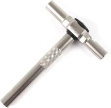 Multi Purpose Ratcheting T Way Wrench With Locking Hex Magnetic Holder