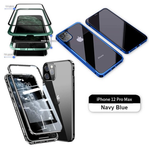 Beidseitiger Magnet / Glas Bumper Handy Tasche Etuis Case Hülle für Smartphones - Afbeelding 4 van 10