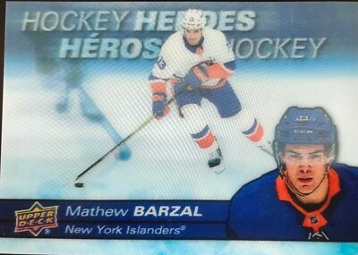 2021-22 TIM HORTONS HOCKEY HEROES ** MATHEW BARZAL ** H-14