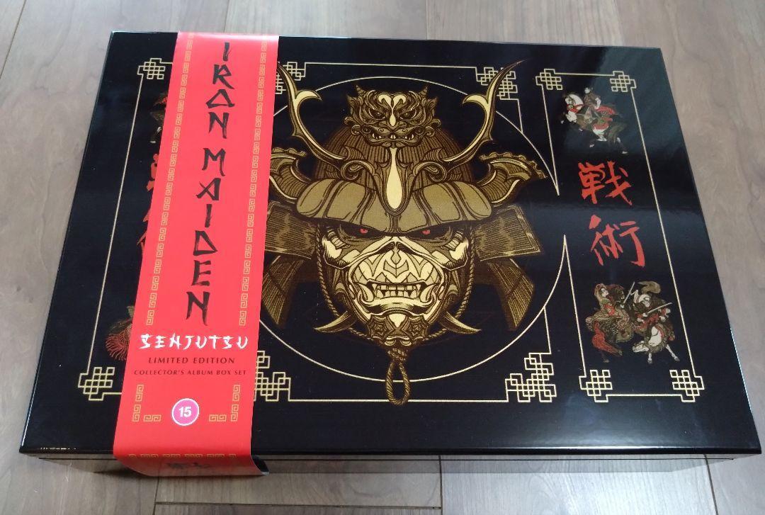 Iron Maidenファンの方々！CD8枚セット＋ケース Iron Maiden - Fan Club Exclusive Senjutsu Boxset - Unboxing
