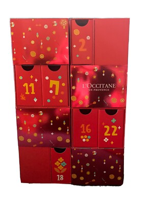 Adventskalender zum Befüllen, Weihnachtskalender leer, 24 Boxen, Advent Calendar