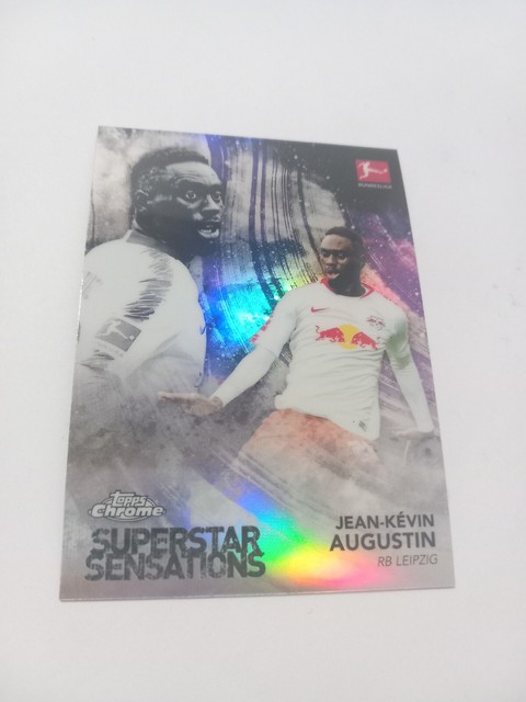 Topps Chrome Karte Jean Kevin Augustin RB Leipzig NEU