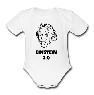 EINSTEIN 2.0 ALBERT Babygrow Baby vest grow bodysuit FP