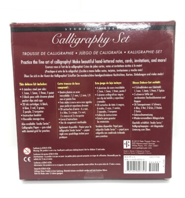 Manuscript Calligraphy Pen Set in Pack | Elm Hill Craft Shop