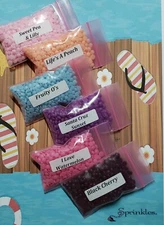 Pink Zebra wax Sprinkles - Try a few scents from over 230 before you decide !