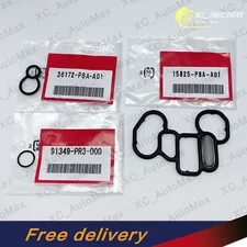 For Honda - Oil Filter Housing Adapter Gasket & Valve Seal - OE 15825-P8A- A0