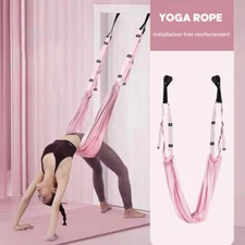 Aerial Yoga Flying Yoga Swing Props Yoga Hammock Trapeze Sling US