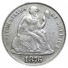 10 cent coin Key Date Cheat card Garrett Whites Minelab Metal Detector