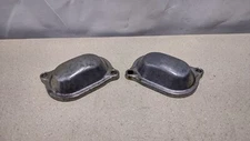 1981 Yamaha Virago XV750 Rear Cylinder Valve Tappet Adjuster Covers #1124.1-55
