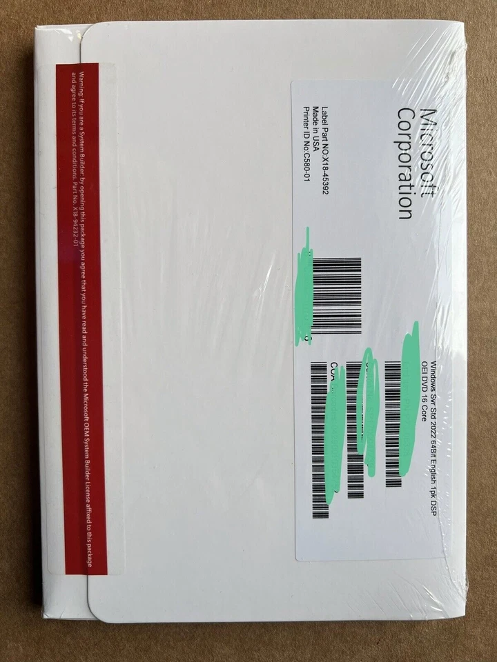 Microsoft Windows Server 2022 Standard 64-bit License & DVD 16 Core - Image 3 of 4