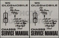 1970 Olds Shop Manuell 442 Supreme Cutlass 98 88 Toronado Oldsmobile Service