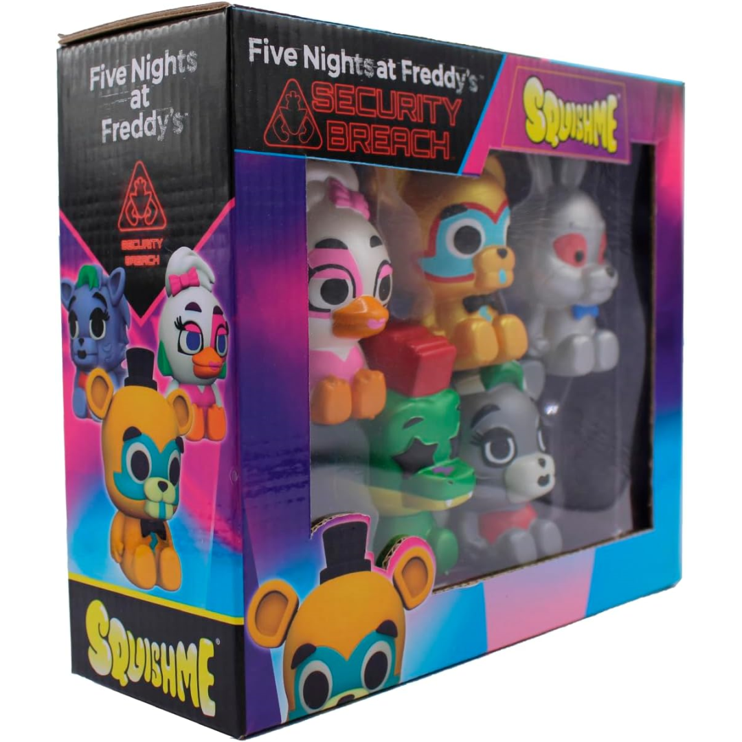 Five Nights at Freddy's Security Breach SquishMe Collector's Box