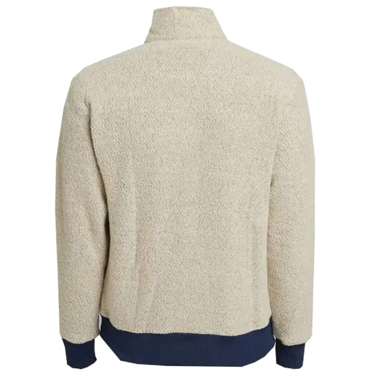 Patagonia Men s Woolyester Fleece Pullover sweater Oatmeal Heather