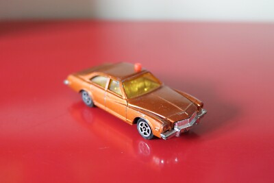 Corgi Juniors 3” KOJAK BUICK REGAL Diecast Bronze Toy Car Vintage