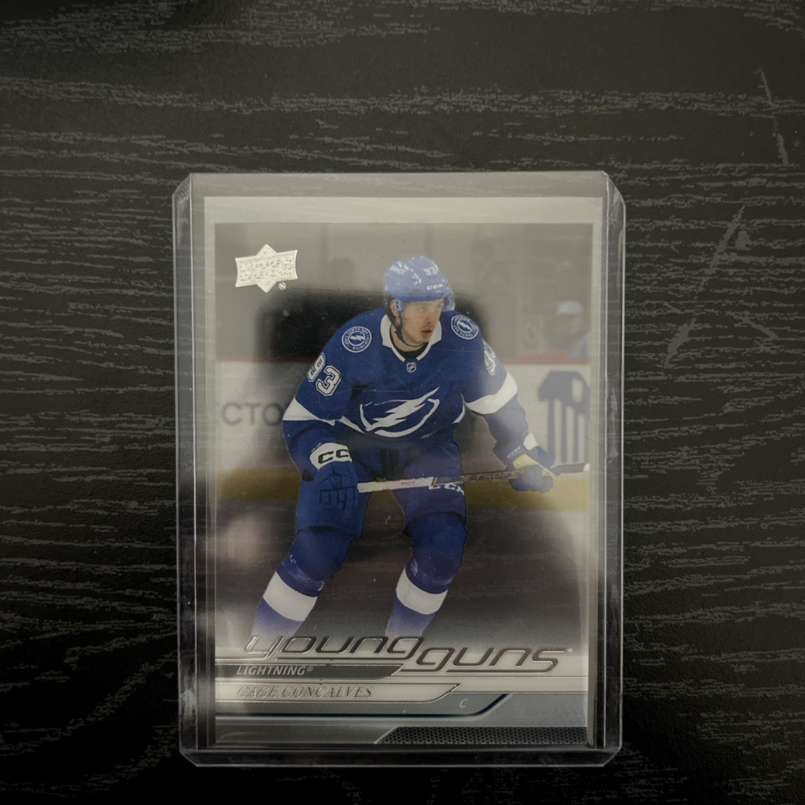 2024-25 Upper Deck YOUNG GUNS CLEAR CUT ACETATE #247 GAGE GONCALVES RC Rookie