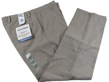 Dockers Mens Easy Khaki Pants New 34 X 30 Beige Flat Front No Wrinkle Stretch