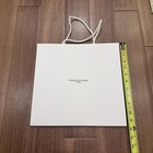 Dior Authentic White Paper Shopping Bag 12 x 12 x 5 — photo 2