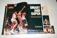 1987 Sports Illustrated INDIANA HOOSIERS win NCAA Title ! KEITH SMART !