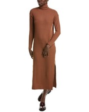 Enza Costa Turtleneck Sweaterdress Women's