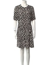 Stella McCartney  Abstract with Logo Print  dress  ( 40 )