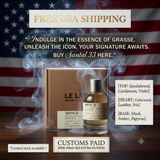 Le Labo Santal 33 3.4 Oz / 100 ML Unisex Eau de Parfum spray New In Box