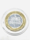 Four Queens Limited Ed Silver Strike $10 Gaming Token Ace Of Spades #1 — photo 2