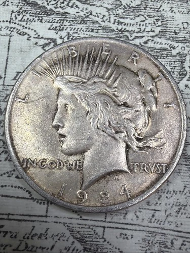 1924 Peace Dollar - Good - PD06