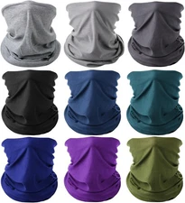 UNCO- Neck Gaiters, 9 Pack, Gaiter, Gators Face Mask, Gator, Head... 