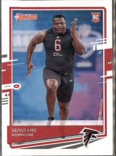 Marlon Davidson 2020 Donruss Atlanta Falcons #285