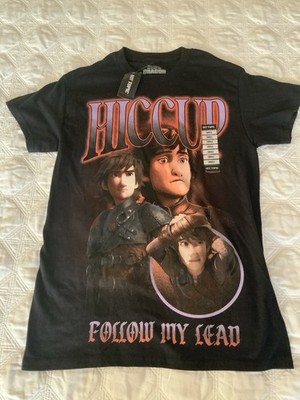 How to Train Your Dragon Hiccup Collage T-Shirt Hot Topic Exclusive Size Small