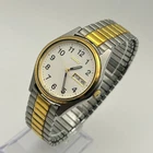 Vintage Seiko model 7N43-9048 Classic Two-tone Men’s Watch w/ Day Date Display