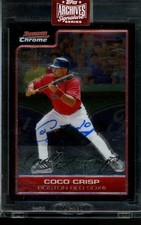 2023 Topps Archives Signature Series Coco Crisp Autograph /19 Red Sox