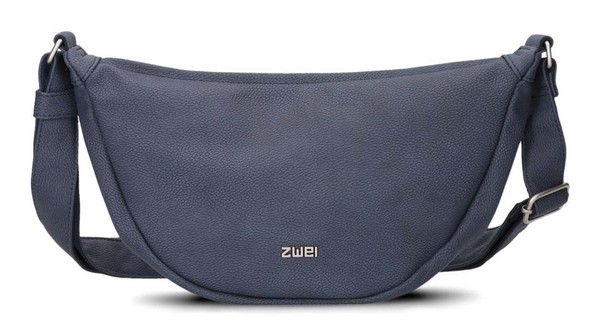 zwei Mademoiselle.M M50 UmhäNgetasche Tasche Nubuk-Blue Dunkelblau Neu-image