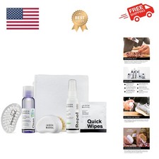 Ultimate Starter Shoe Cleaning Kit - Cleaner, Brushes  Eco-Friendly Repel Spray