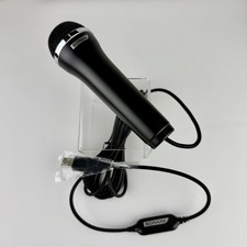 Logitech Rock Band Microphone E-UR20 Xbox Nintendo Wii PS3 PS4 PC Sony USB Black