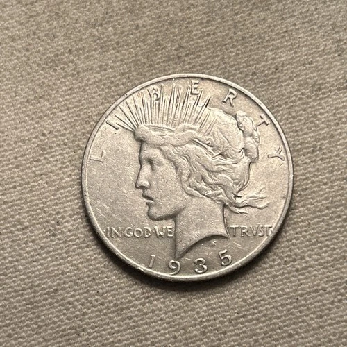 1935-S Peace Silver Dollar VF+ (QA3081)