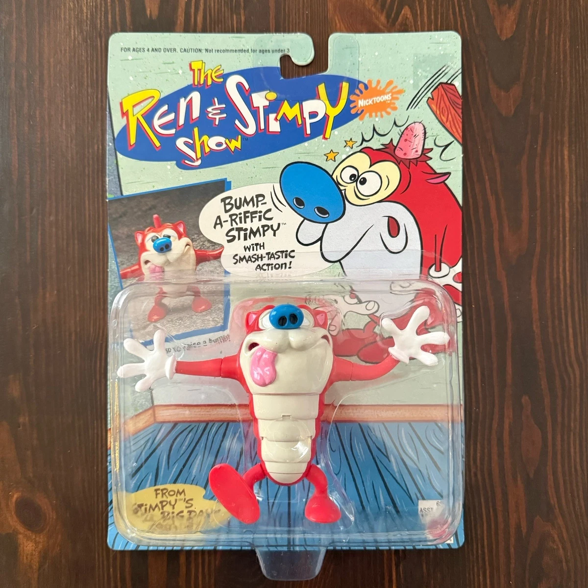 USビンテージ　レン&スティンピー フィギュア ニコロデオン アメトイ USA Ren & Stimpy Cartoon & TV Character Action Figures with Vintage