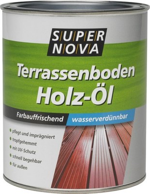 Super Nova Terrassenboden Holz Öl 2,5 l douglasie
