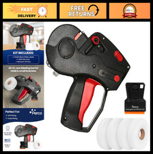 Pricing Gun Starter Kit with 10,000 White Labels  Preloaded Inker - Easy Price