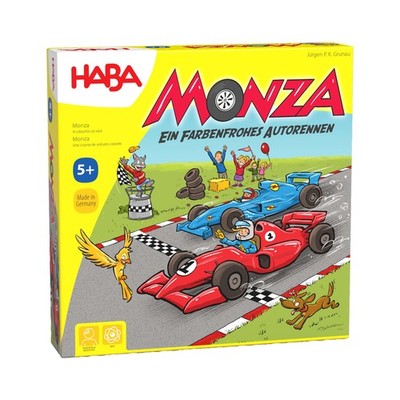 Monza - Autorennspiel für 2-6 Kinder ab 5 Jahren DE